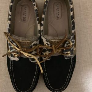 Sherry leopard print loafers